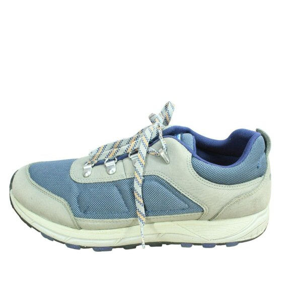 LL Bean Mountain Classic Blue Mesh Lace Up Rugged Hiking Shoes Size 10.5 M - Picture 1 of 9